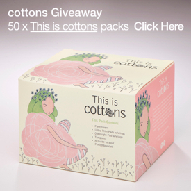 CLICK HERE to enter the 'This is Cottons' giveaway pack