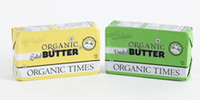 Organic Times salted and unsalted butter